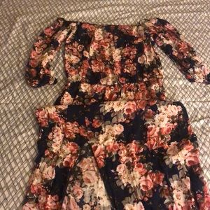A’GACI off the shoulder maxi dress